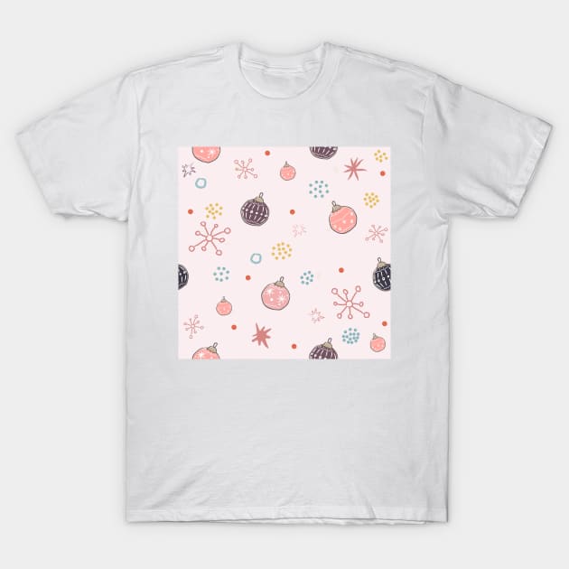 Ornament Winter T-Shirt by Kristina Stellar Scandinavian Land